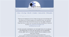 Desktop Screenshot of kyaniteacres.com